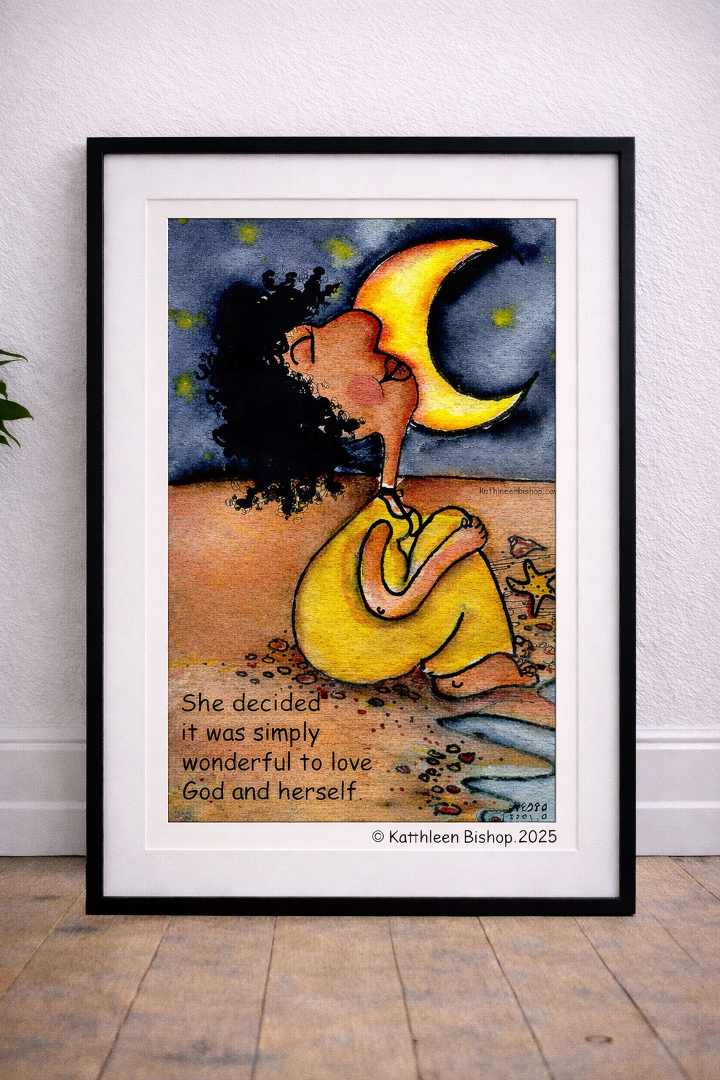 Wonderful to Love God and Herself