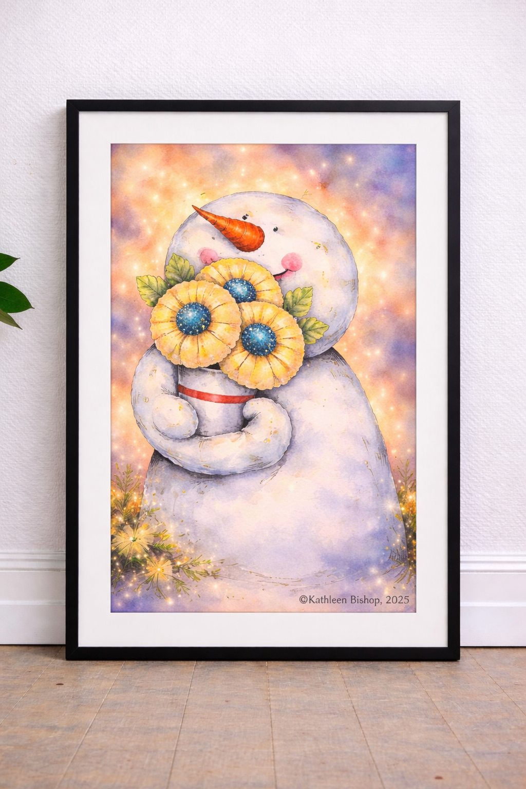 “Winter Wishes in Bloom”